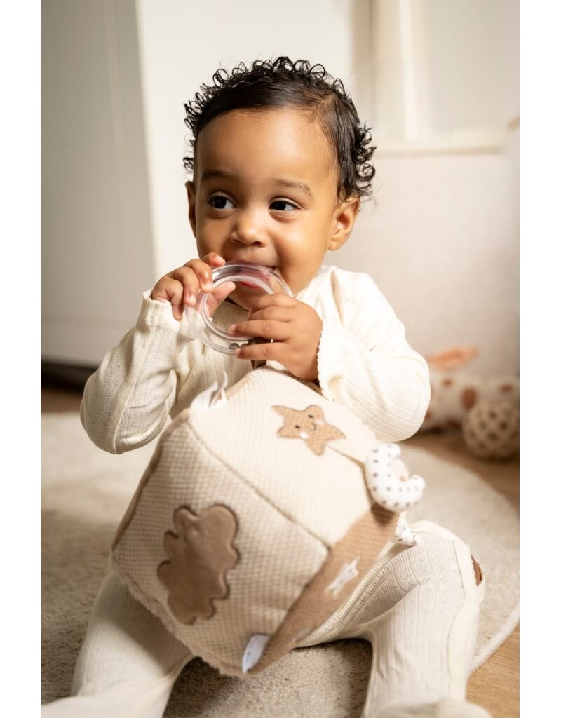 Baby's only Baby's only -Activiteiten kubus Heaven Clay/Warm linen
