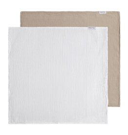 Baby's only - Hydrofiele doek Tender Beige/linen - 115x115 - 2-pack