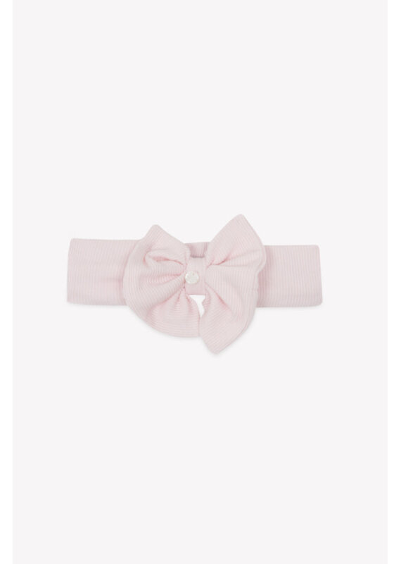 Tartine & Chocolat Tartine Chocolat - roze - hoofdband met strik