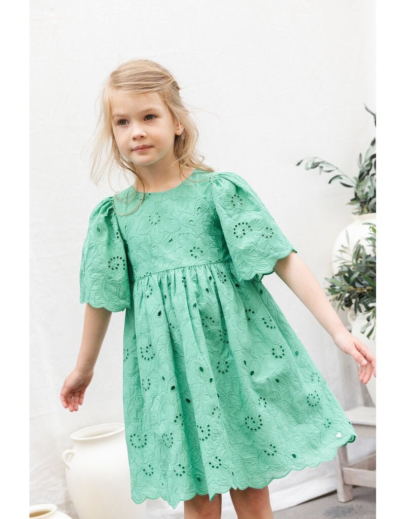 Tartine & Chocolat Tartine et Chocolat - Groen kleedje