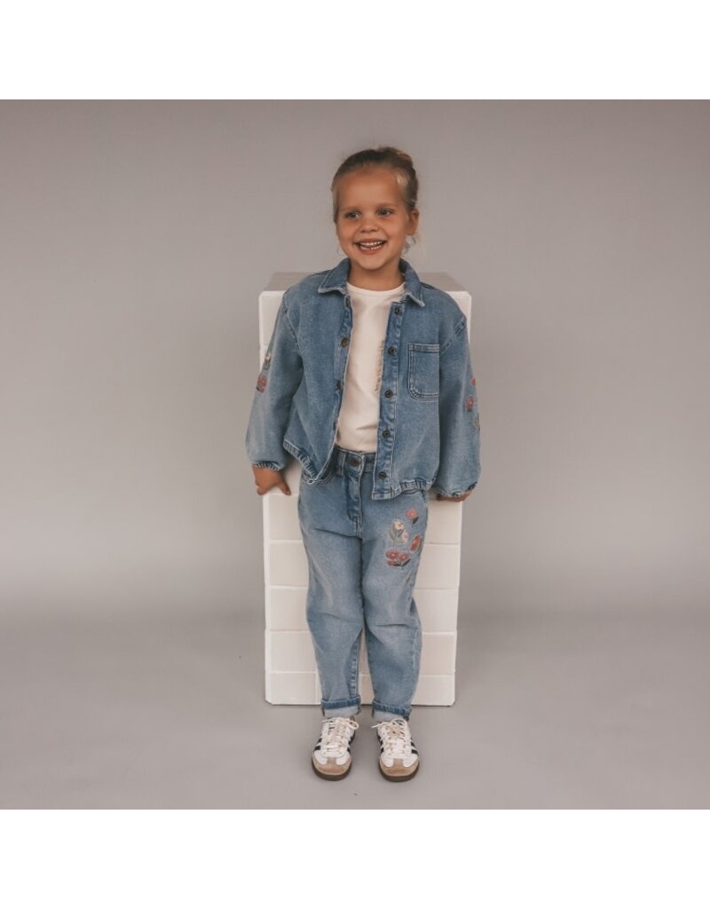 Your Wishes Your wishes - baggy jeans bloemen