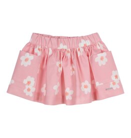 Gymp Gymp- rokje Sally- zachtroze/bloemen