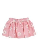 Gymp Gymp- rokje Sally- zachtroze/bloemen