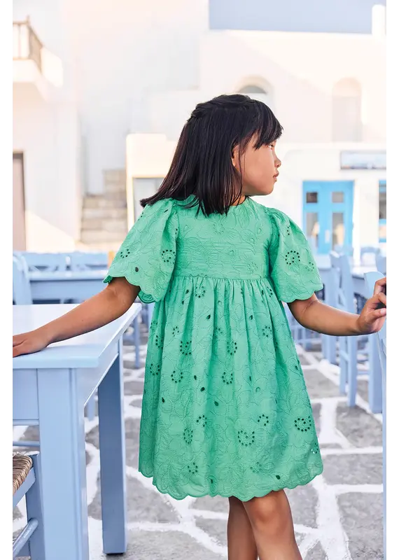 Tartine & Chocolat Tartine et Chocolat - Groen kleedje