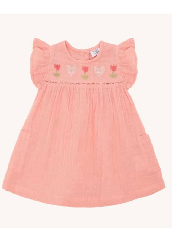 Hust and Claire Hust and claire - roze kleedje katinka