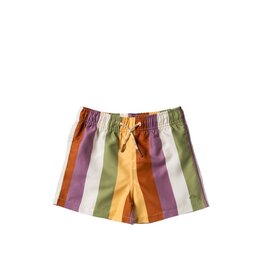 Salted stories - multi stripe zwemshort