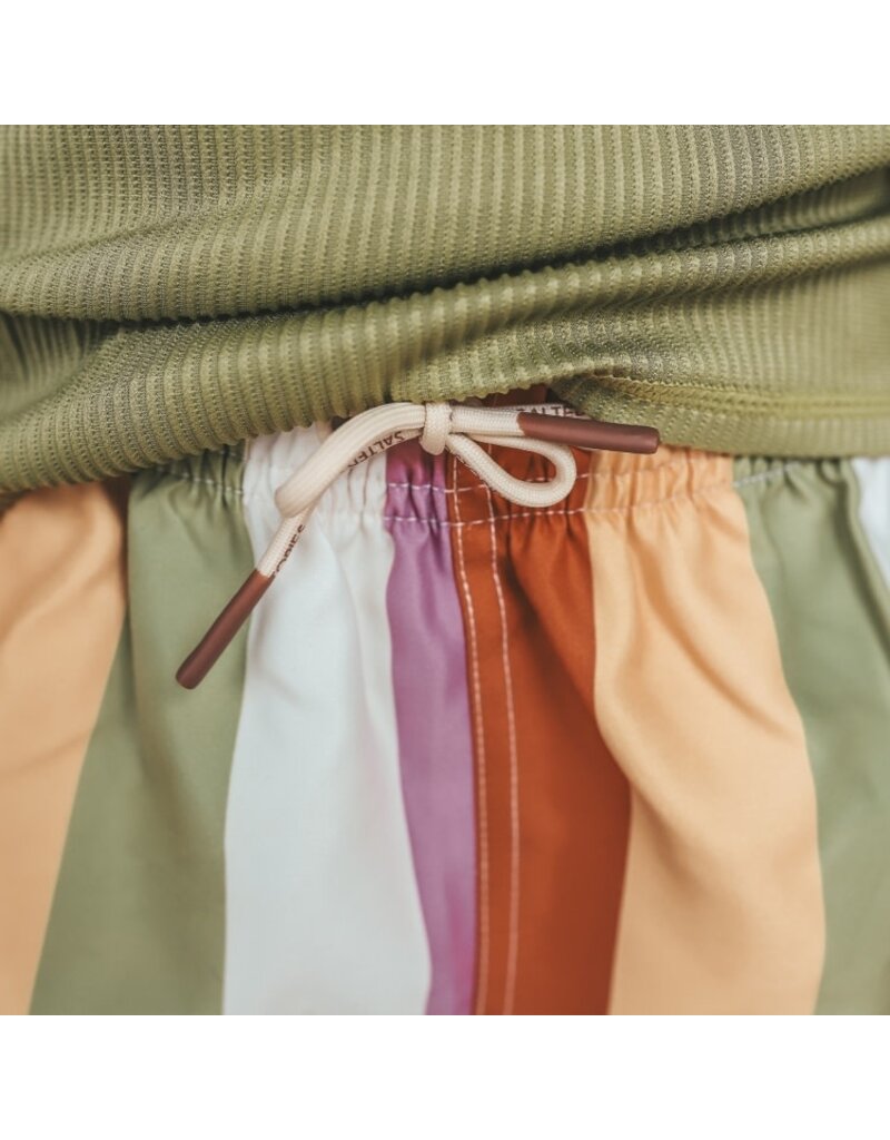 Salted stories - multi stripe zwemshort