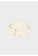 mayoral Mayoral-zonnehoed strik-gebroken wit