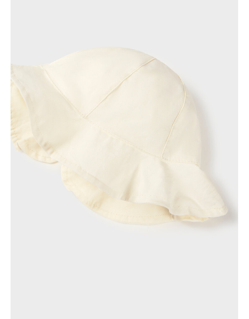 mayoral Mayoral-zonnehoed strik-gebroken wit