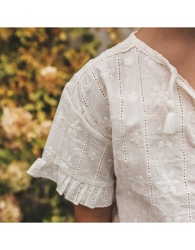 Your Wishes Your Wishes - Shiffly zomer top (ecru)