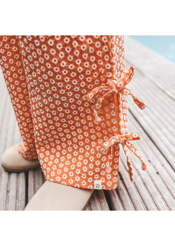 Your Wishes Your Wishes - Broderie wide leg pants