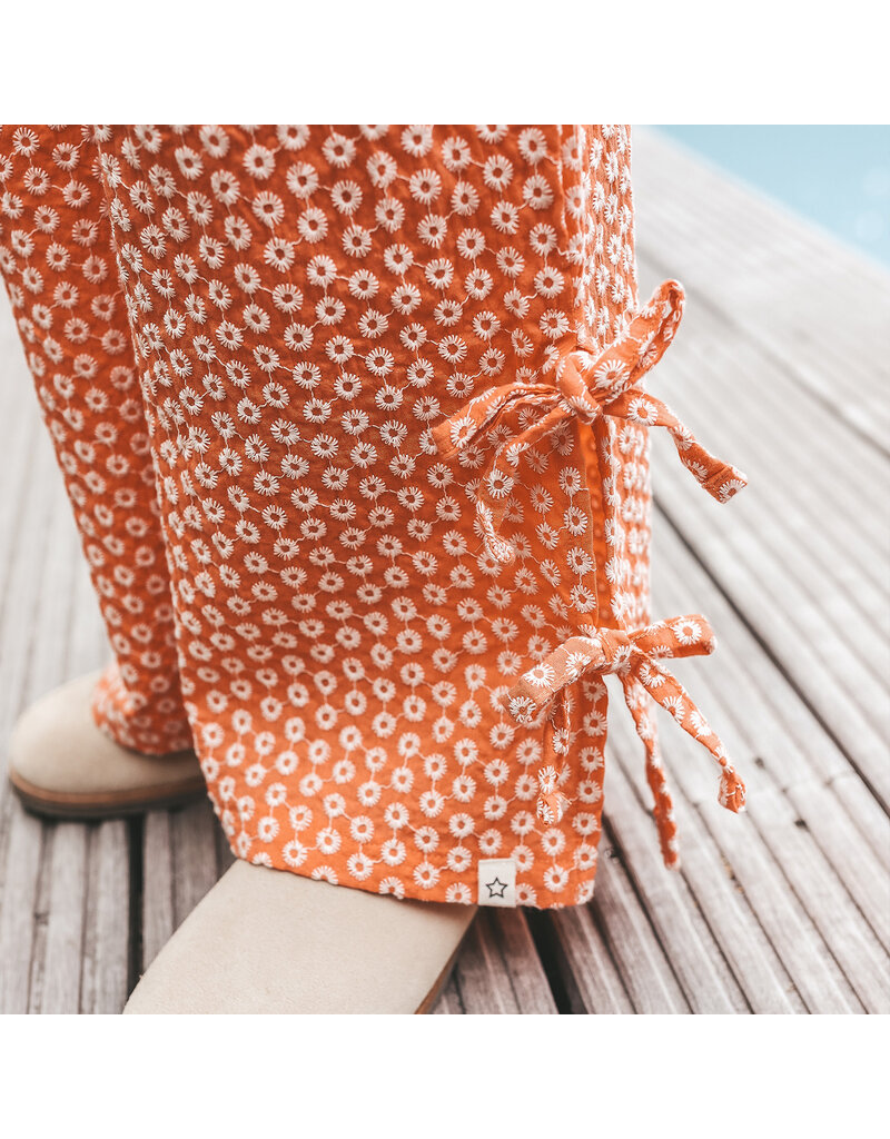 Your Wishes Your Wishes - Broderie wide leg pants