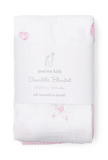 Poetree Kids Poetree - Tetradoek 120x120 - Pink Dreams