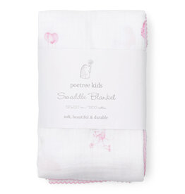 Poetree Kids Poetree - Tetradoek 120x120 - Pink Dreams