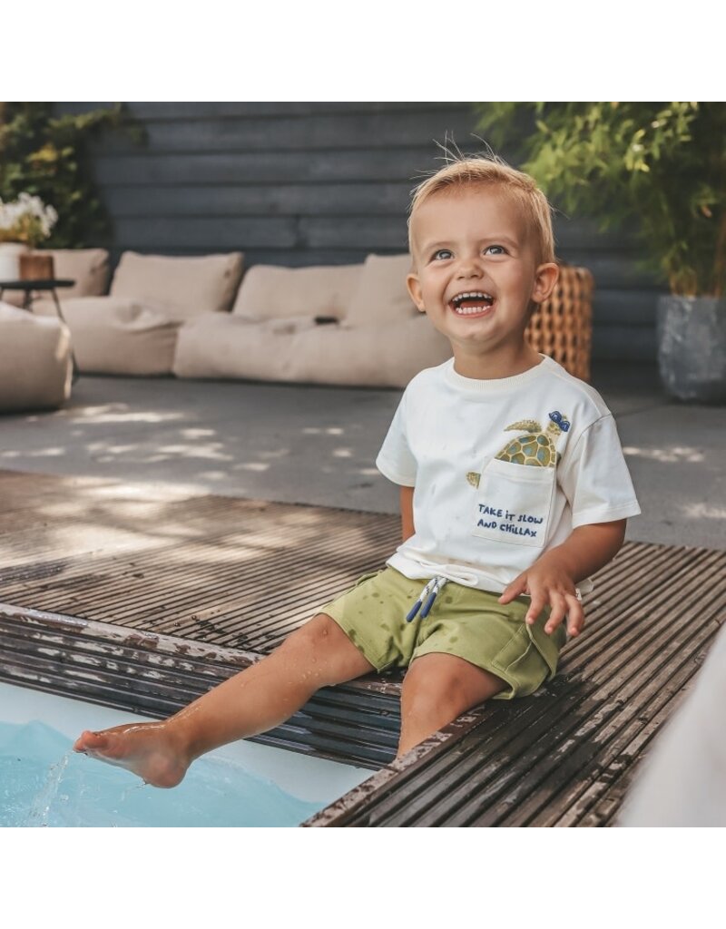 Your Wishes Your Wishes - Take it slow t-shirt (schildpad)