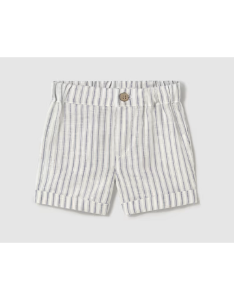 mayoral Mayoral - Linnen short (gestreept)