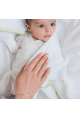 Yaarn Yaarn - muslin swaddle 120x120 wit/beige