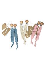 Yaarn Yaarn - pacifier strap paars