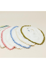 Yaarn Yaarn - muslin bib light blush