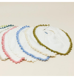 Yaarn Yaarn - muslin bib licht blauw