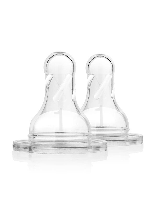 Dr. Brown's Dr. Browns - Speenfase 1 - Standaardfles (2stuks)