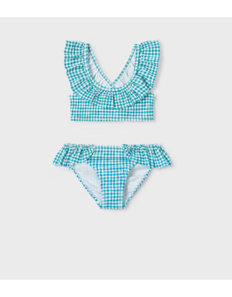 mayoral Mayoral - blauwe bikini ruches