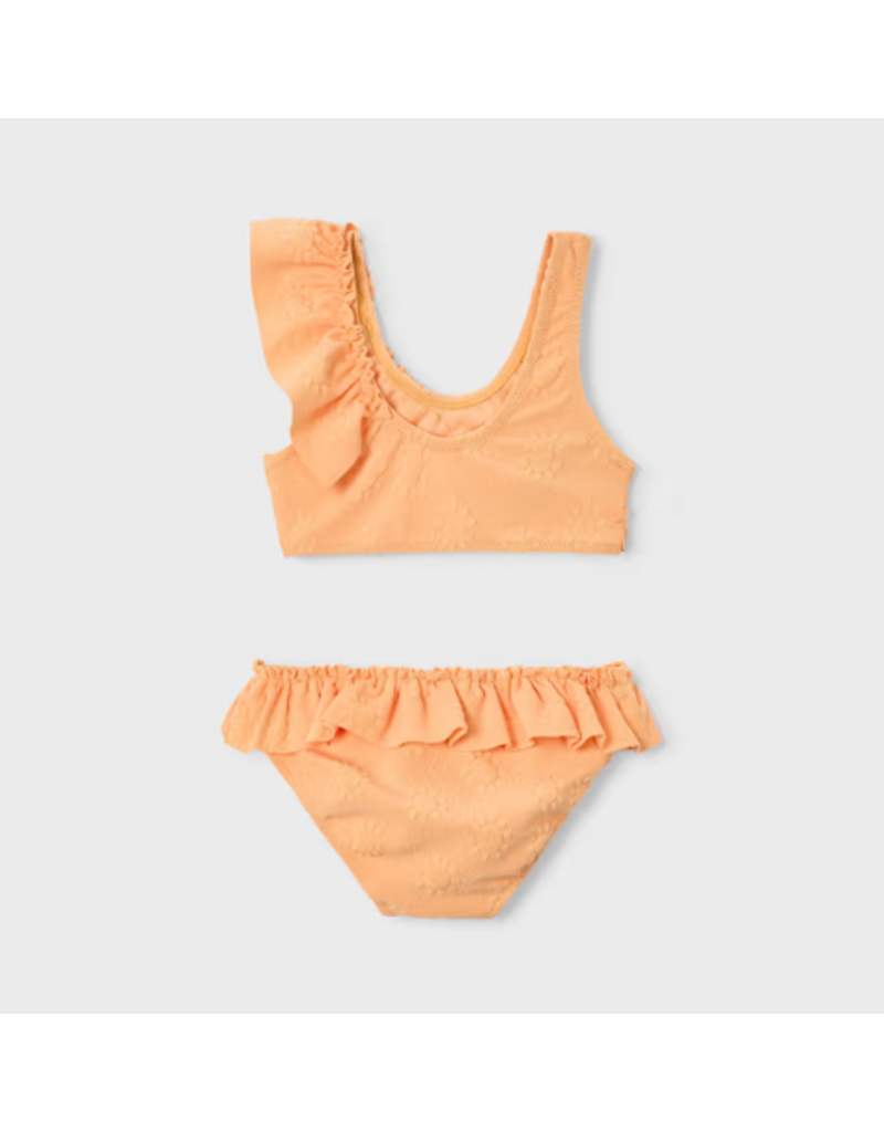 mayoral Mayoral - Oranje bikini met ruches