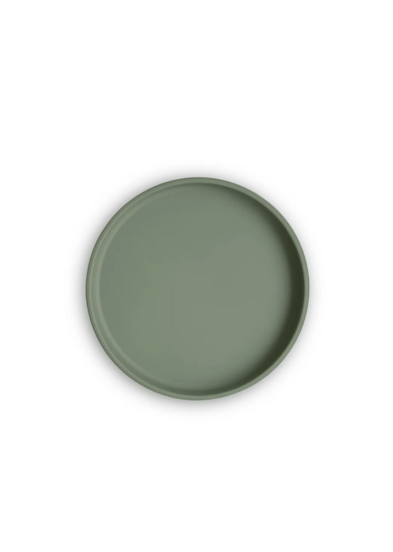 Mushie Mushie silicone bord - dried thyme