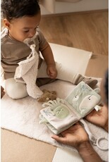 Baby's only Baby's only - buggyboekje dieren groen/warm linnen