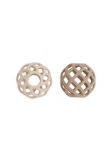Baby's only Baby's only - speelbal clay/warm linnen 2 pack