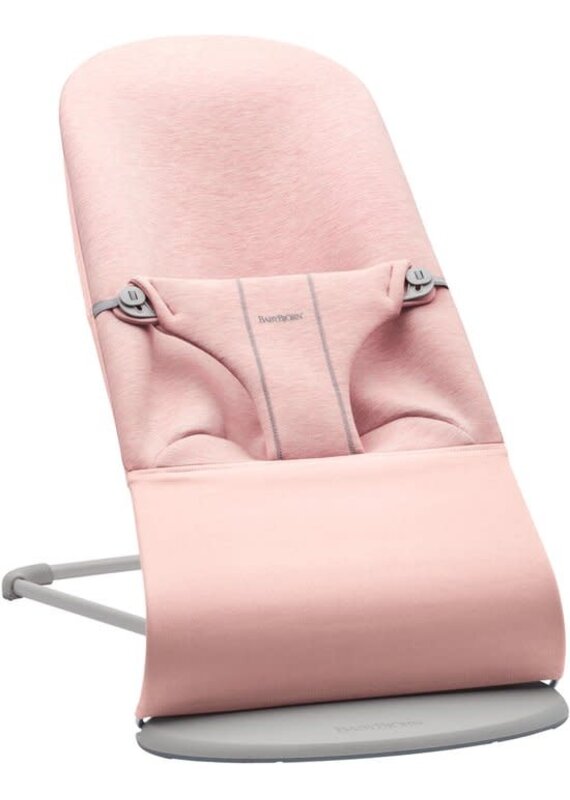 Baby Bjorn Wipstoel Bliss lichtroze - melange woven