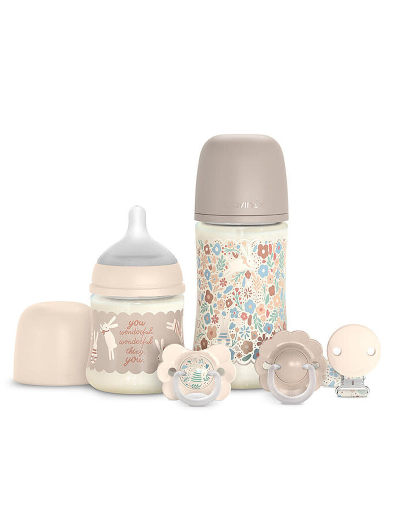 suavinex Wonderland-Welcome baby set-beige Wonderful