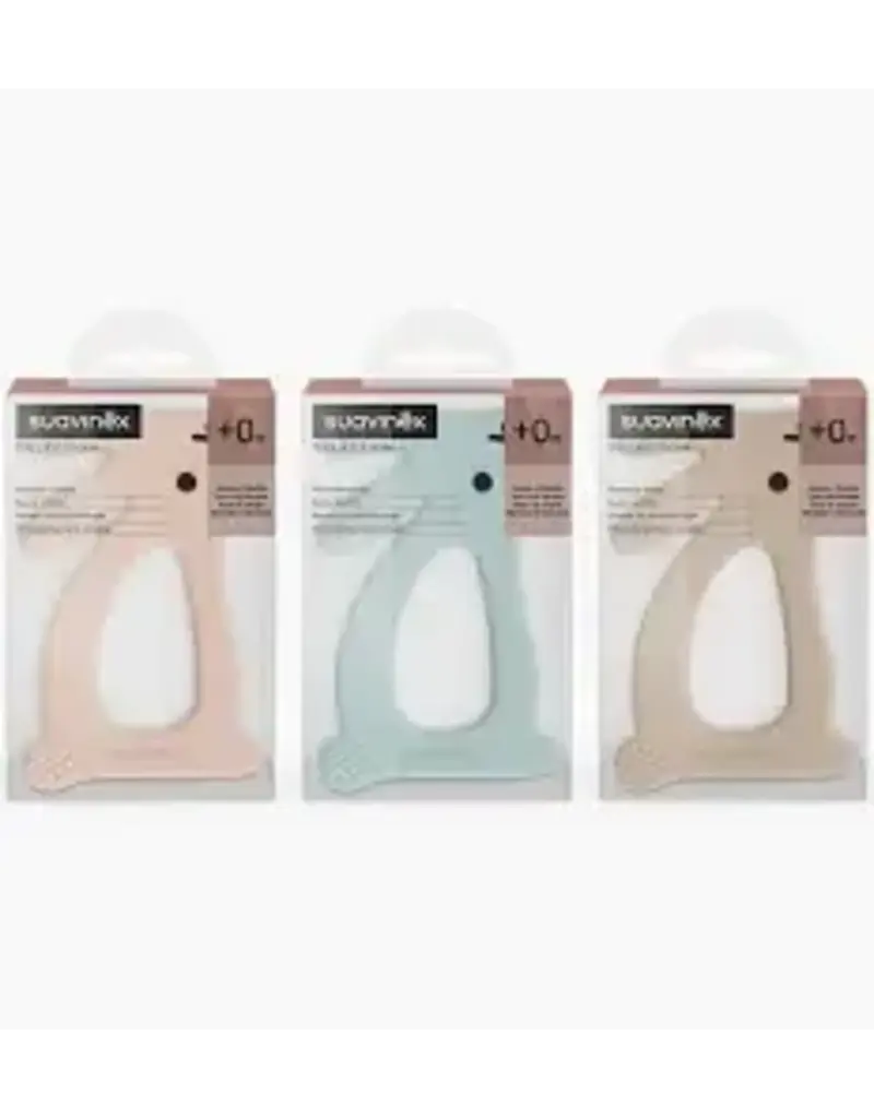 suavinex Suavinex-bunny bijtringen (beige, blauw of roze)