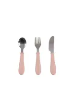 Beaba Beaba-3-delig inox bestek-cotton candy