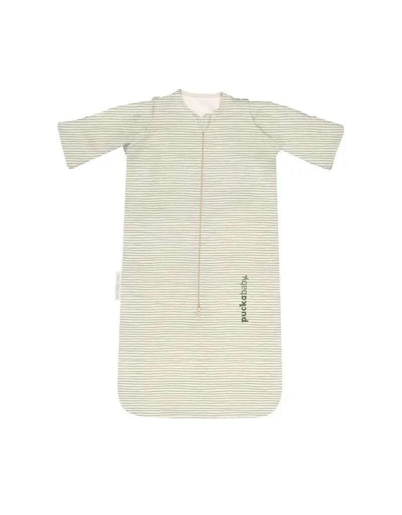 AeroMoov Puckababy Bag newborn 0-6m cotton- Green stripes