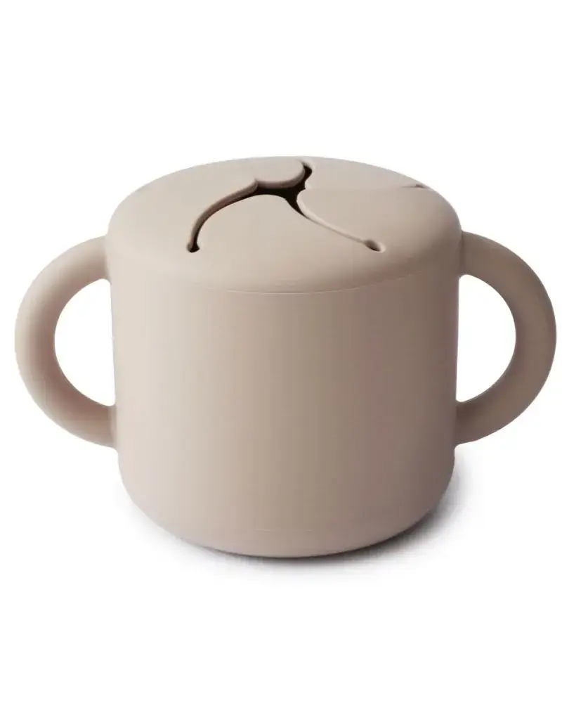 Mushie Mushie - snack cup - shifting sand