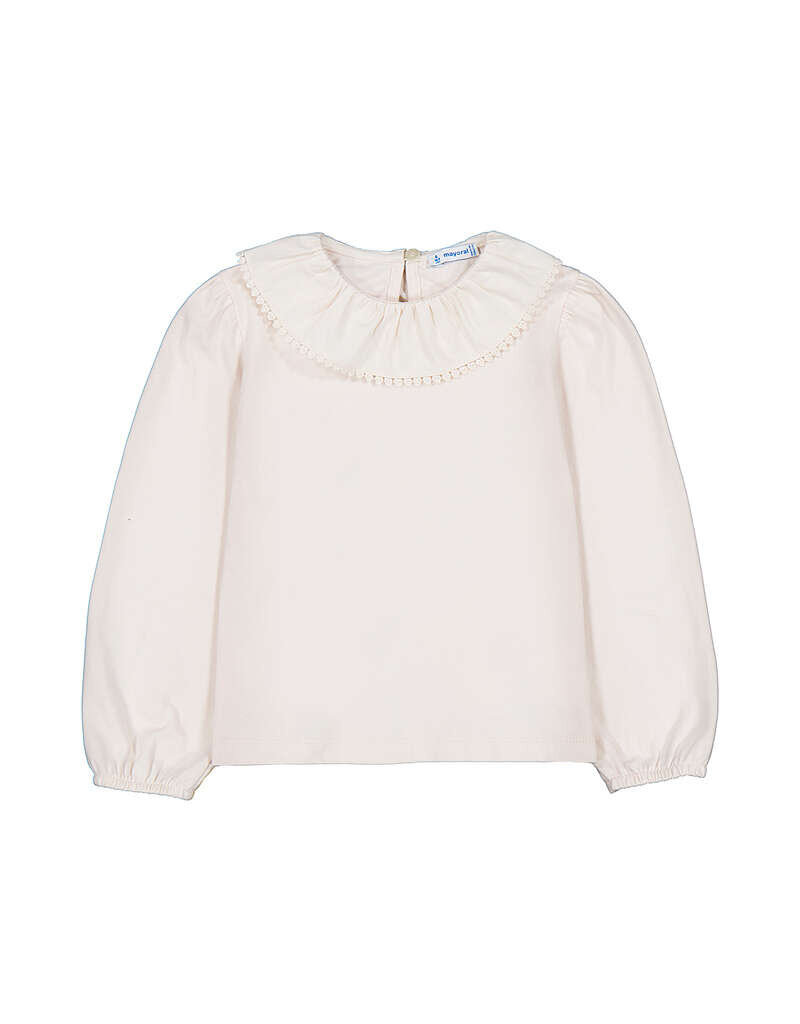 mayoral Mayoral - Ruffled Blouse - Ecru