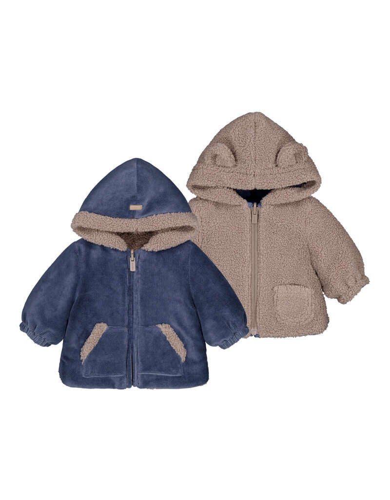 mayoral Mayoral - Omkeerbare jas Jan - Blauw/Teddy