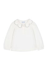mayoral Mayoral - Blouse Off white Blauw  - Elise