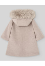 Paz Rodriguez Paz - winterjas geweven hazelnut
