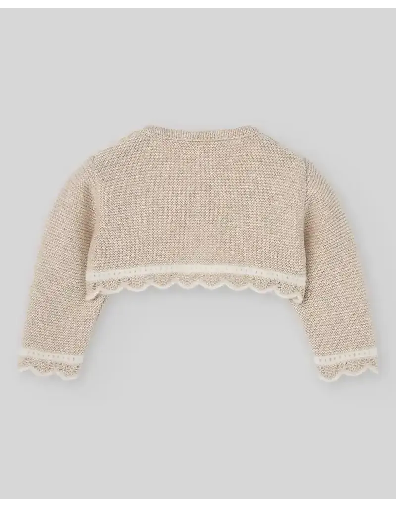 Paz Rodriguez Paz - cardigan bruin/cream