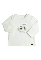 Gymp Gymp - longsleeve bike boss white