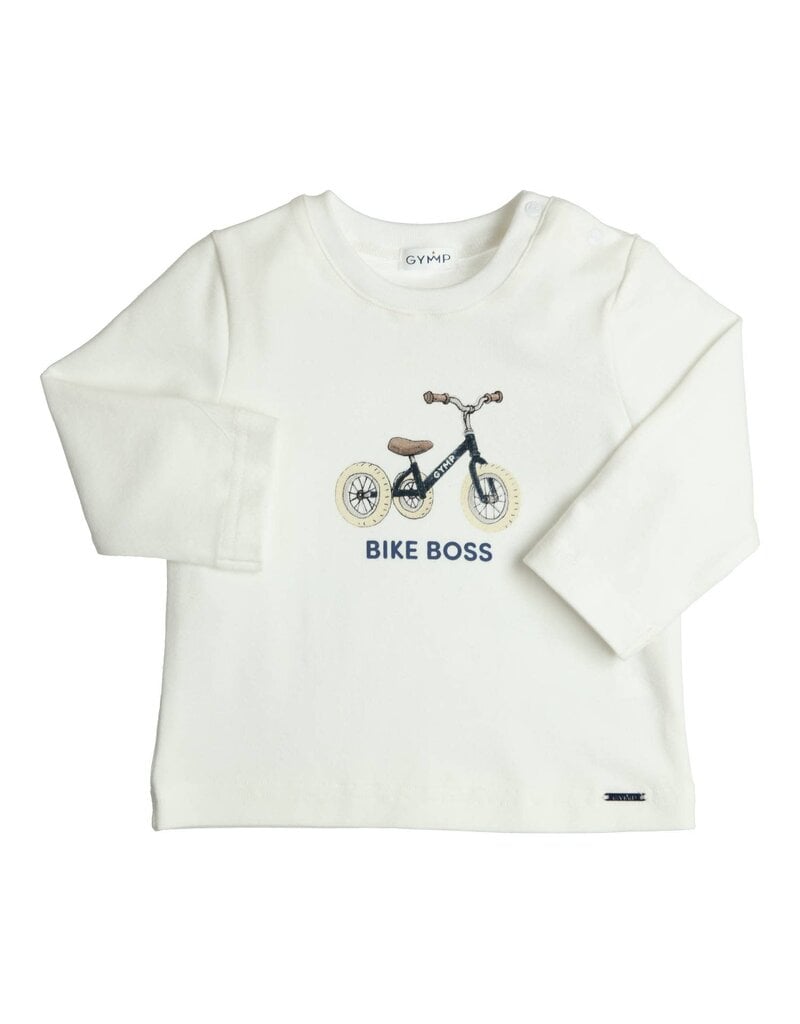Gymp Gymp - longsleeve bike boss white