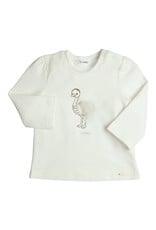 Gymp Gymp - longsleeve fluffy friend white