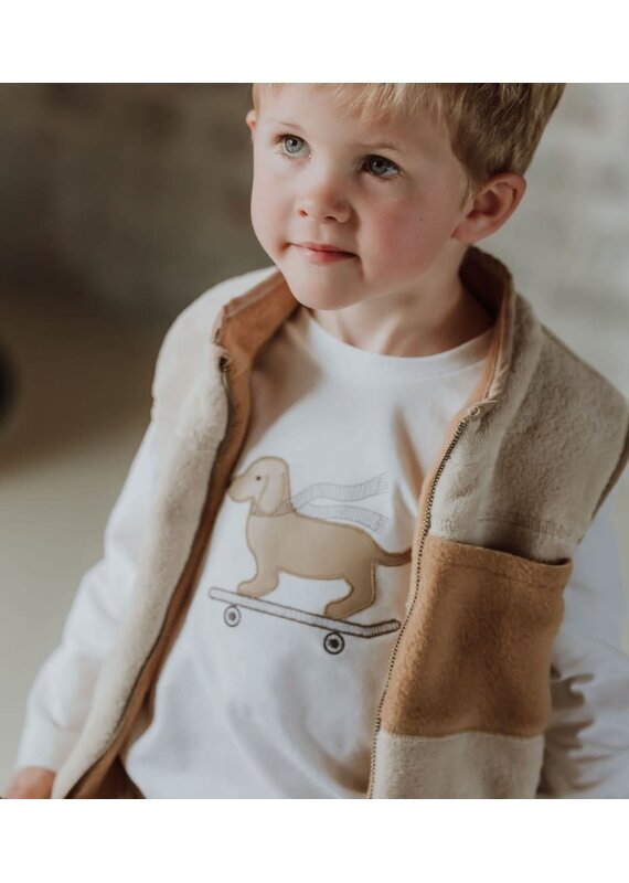 Gymp Gymp - longsleeve skatende teckel