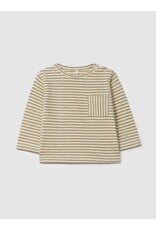Laranjinha Laranjinha - Longsleeve striped blouse - Khaki
