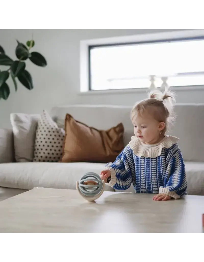 Mushie Mushie - spinner bal met zuignap