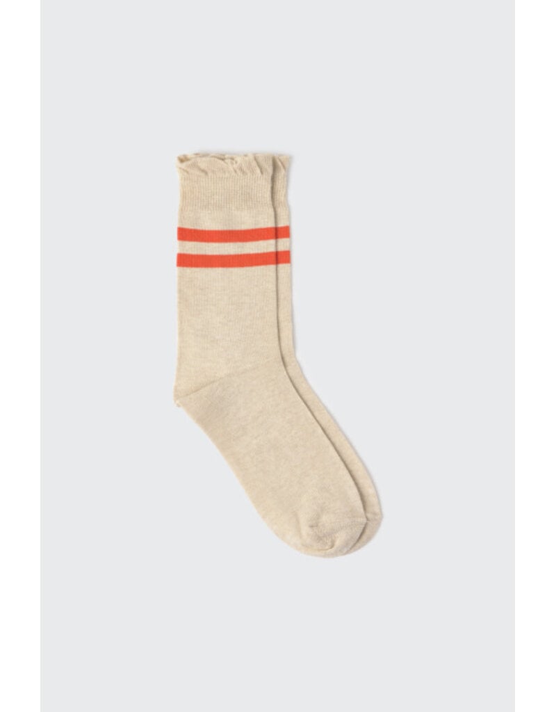 Cozmo Cozmo -  Kousen Girls - striped ivory