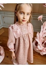Patachou Patachou - feest kleedje roze met  pailletten