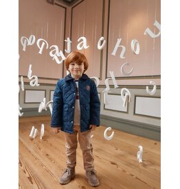Patachou Patachou - padded navy jas